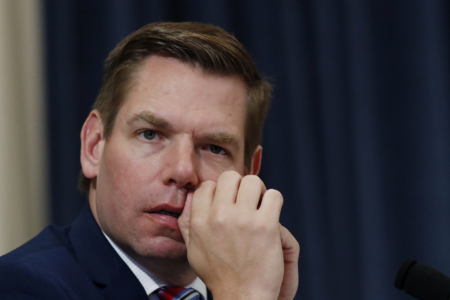 MELTDOWN MODE: Swalwell in hysterics over AI Photos of Donald Trump Saving Ducks [VIDEO]