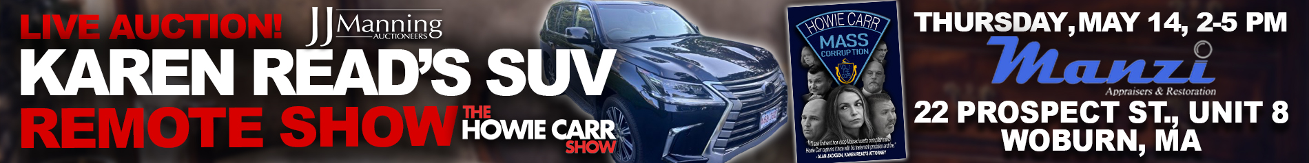 KAREN READ AUCTION BANNER