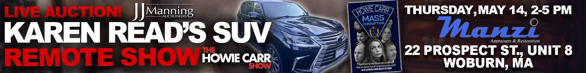 KAREN READ AUCTION BANNER