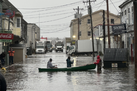 Check out this footage from the flooding in Maine!