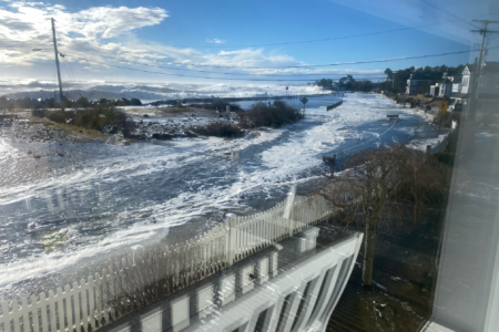 Extreme Flooding in Hampton, New Hampshire [VIDEO]
