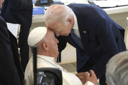 [VIDEO] Biden Meets Pope…Things Get Weird