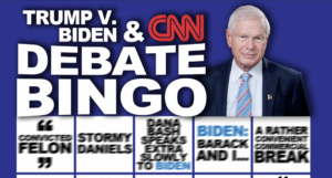 DEBATE BINGO CARD: Trump v. Biden and CNN